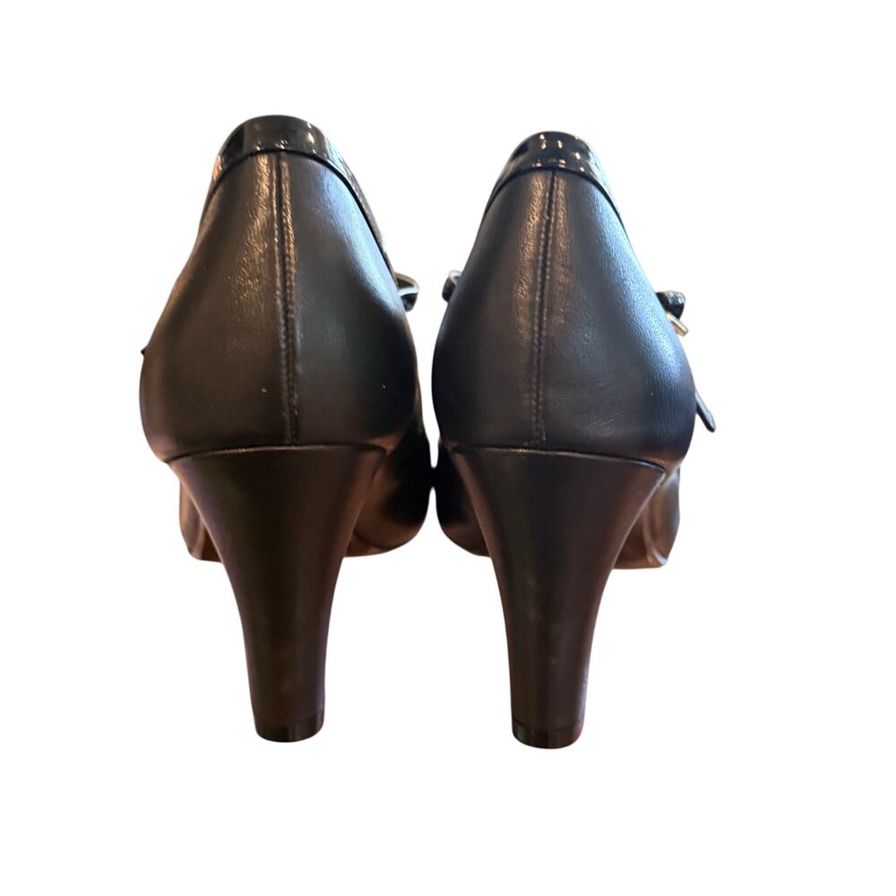 giani bernini 2" heels black memory foam interior womens 9m - Picture 4 of 6